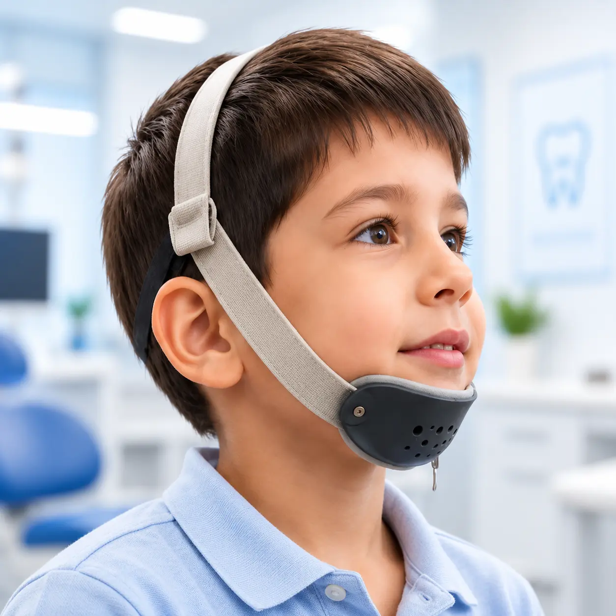 Chin Cup Orthodontic Appliance